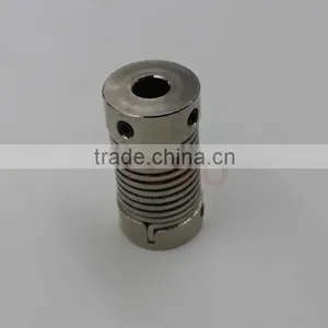 YUMO (LP D27 L50 10X10) Aluminium Shaft Couplings Spring Bellows Encoder Couplings thumbnail-2