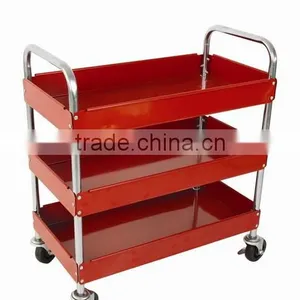 Three Layers Service Cart, Suitable for Hotel and Dinning,Tool Cart TC4113 thumbnail-1