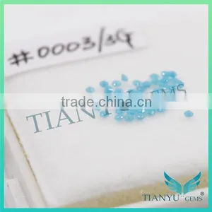 China Cheap Synthetic Gems for Jewelry #0003/3G Round Brilliant Cut Nano Sital Gemstones Price thumbnail-1