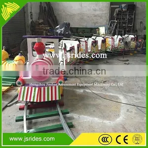 Amusement Park Kids Electric Train Thomas Train Track Rides for Sale thumbnail-5