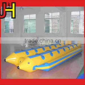 Inflatable Crazy Water Games / Inflatable Banana Boat /Inflatable Flying Fish Boat thumbnail-3
