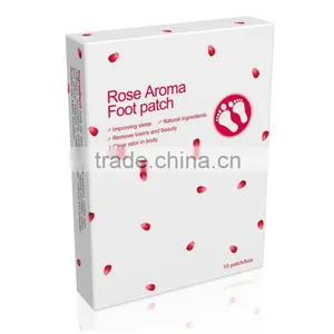 2012 Good Sales Relax Detox Foot Patch Rose Flavor With CE thumbnail-1