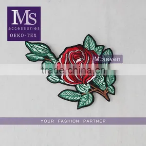 Hot Sale Iron-on Flower Applique Embroidery Patch for Wedding thumbnail-1