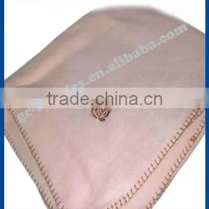 Embroideried Fleece Blanket,Super Soft Fleece Blanket thumbnail-1