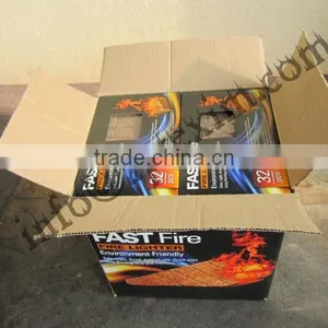 96 Solid Firelighter Cubes---Barbecue Camping Chimineas Etc thumbnail-5
