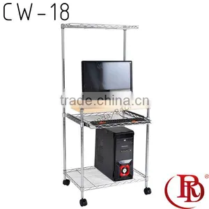CW-18 Chrome Shelf Rails thumbnail-1