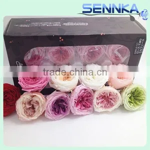 Wedding Favors Preserved Austin Rose Flower Wholesale Approximately 4.5cm Diameter thumbnail-6