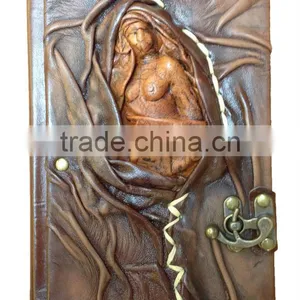 HANDMADE VARIOUS DESIGNS JOURNA REAL LEATHER-HIGH QUALITY-NOTEBOOK - DIARY - SKETCHBOOK thumbnail-4
