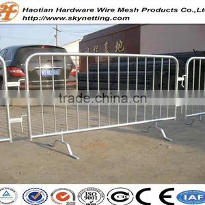 Environmental Temporary Privacy Fencing/1.1m High & 2.5m Width Galvanized Concert Crowd Control Barrier thumbnail-6