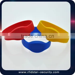 EM4100 Compatible EM ID RFID Silicone Wristband thumbnail-5