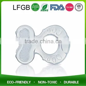 BPA Free Food Grade Silicone Baby Teether Baby's First Biscuit thumbnail-2