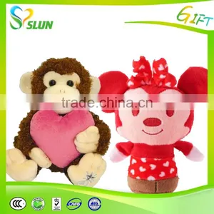 Most Popular Naughty Bear Plush Toy China Soft Valentine's Day Animal Plush Toy for Girl Friend thumbnail-2