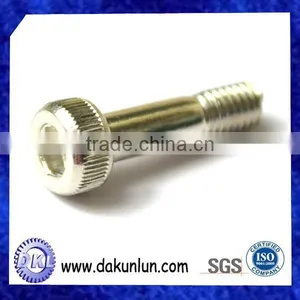 Carbon Steel Nickel Plated Inner Hex Half-thread Screw Bolt thumbnail-2