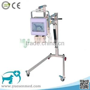 Veterinary Clinic Popular Model 4kw 60mA HF Portable Mobile Vet x Ray Machine for Sale thumbnail-1