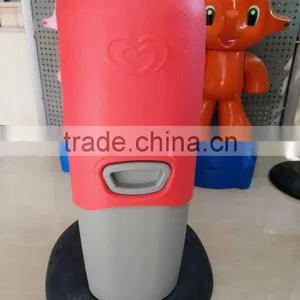 Customized New Stlye Garbage Can Plastic Trash/dust Bin Huizhou Factory thumbnail-6