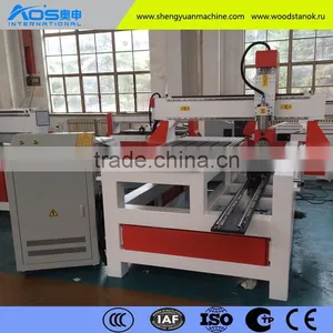 High Quality 4-axis CNC Wood Carving Machine for 2D and 3D With Vacuum Worktable thumbnail-1