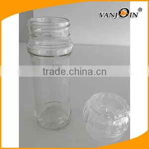 Glass Salt Mill and Pepper Grinder Set thumbnail-6