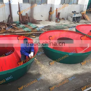 Yuxiang Machinery Smooth Surface Wet Pan Edge Runner Mill for Gold thumbnail-6