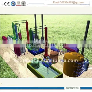 High Out-put Tyre Oil /plastic Oil/black Oil/motor Oil Distillation Plant With ISO&CE thumbnail-2