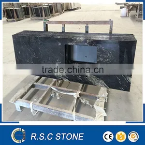 Cosmic Black Granite Slabs for Countertop thumbnail-1