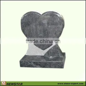 American Tombstone,Granite Tombstone,Headstone-Grey Granite thumbnail-1