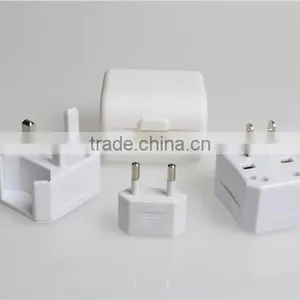 Unviersal Travel Adapter Without USB With EU/UK/AUS/US Plug Worldwide Used Multi-functional Travel Plug Socket Box thumbnail-6