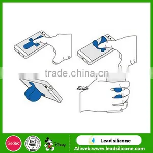 Silicone Mobile Phone Stand / Practical Silicone Phone Holder thumbnail-6