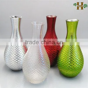 Hot Sell Hand Blown Bright Colored Glass Vases With High Quality China thumbnail-1