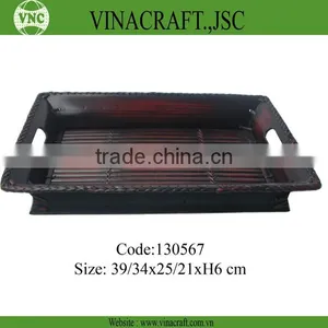 Vietnam Bamboo Serving Tray thumbnail-1