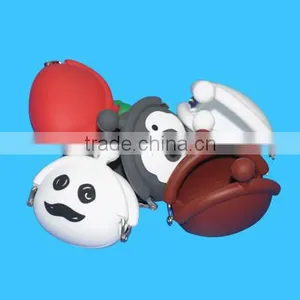 HOT Candy Color Food Grade Bulk Wholesale Silicone Coin Purse thumbnail-4