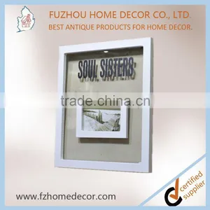 Durable Eco-friendly Wooden Printing Photo Frame With Glass Decor for Family thumbnail-2