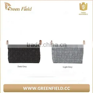 China Supplier Woven Felt Basket Kids Toy Bag thumbnail-5