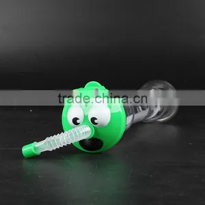 Plastic Fruit Cup With Straw and Lid thumbnail-3