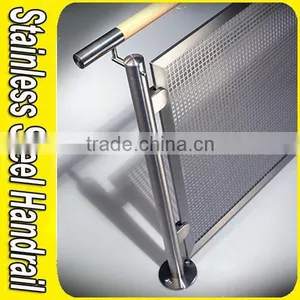 Fashion Design 304 Outdoor Stainless Steel Balcony Railing for Buildings thumbnail-2