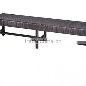 2017 Trade Assurance Most Popular Outdoor Space Saving Restaurant Used pe Rattan Garden Table Set Designs thumbnail-2
