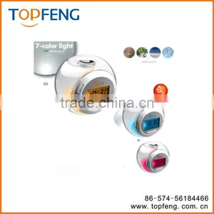 Nature Sound Clock With 7-color Light/nature Sound Alarm Clock/clock With 7-color Light/nature Sound Clock thumbnail-1