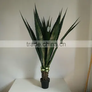 High Quality Artificial Maguey Bonsai Potted Plant thumbnail-2