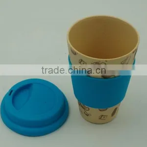 100% Natural Bamboo Cup,Bamboo Fiber To-go Coffee Cup With FDA and LFGB Certificate thumbnail-1