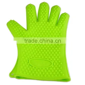 Kitchen Baking / Hot High Temperature Resistant Silicone Insulation Pad Gloves thumbnail-1
