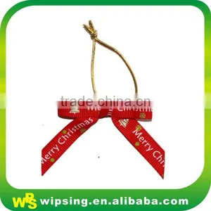 Fancy Christmas Pre Tied Elastic Loop Bow thumbnail-1
