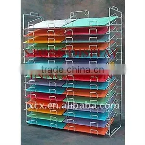 Floor Stand Paper Display With 30 Shelves thumbnail-1