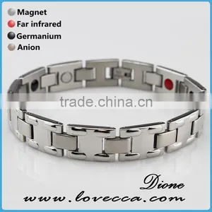 2017 Health Power Energy Germanium Bio Magnetic Bracelet for Men thumbnail-3