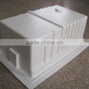 ABS Vacuum Forming Rectangle Black Plastic Tub thumbnail-1