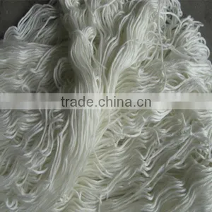 28Nm/2 Acrylic Nylon Blended Yarn 80/20 Ring Spun Raw White for Sale thumbnail-1