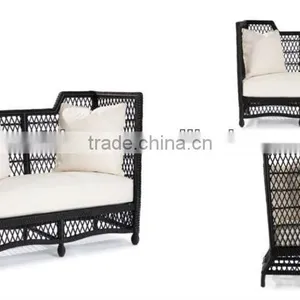 Comfortable and High Back Outdoor Rattan Chair With Fashion Style thumbnail-1