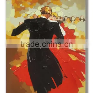 2017 New Design Dance Couple Oil Painting thumbnail-5
