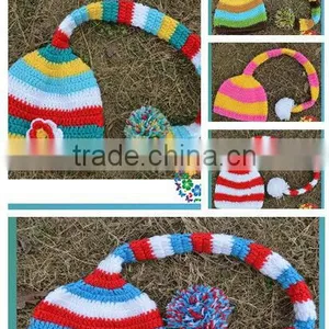 Crochet Hat Wholesale Jesters Cap Have 5 Design Crochet Baby Cap thumbnail-1