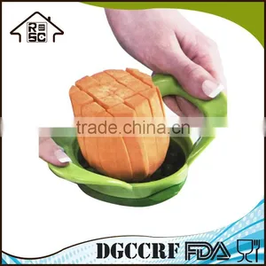 Kitchen Utensil Plastic Vegetable Slicer and Fruit Slicer Dice and Store Vegetable Chopper Fruit Chopper for Salad thumbnail-4