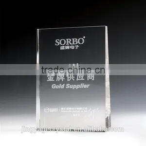 Jingyage Sublimation Blank Crystal Heat Transfer Crystal Sublimation Blank Photo Image Octahedron Crystal thumbnail-2