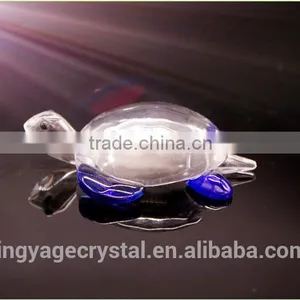 Popular Transparent Crystal Turtle Model Gift th Best Anniversary Gift/awesome Glass Wedding Gift thumbnail-1